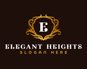 Elegant Crest Boutique logo design