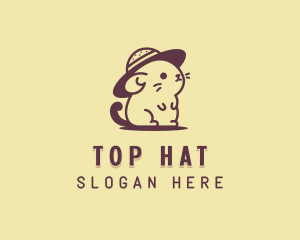 Hamster Hat logo design