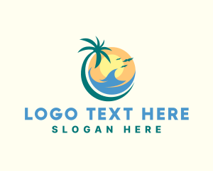 Ocean Wave Vacation Travel logo