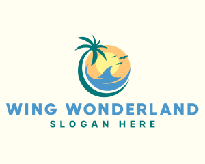 Ocean Wave Vacation Travel logo