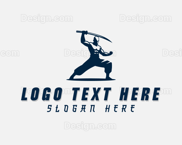 Sword Ninja Warrior Logo