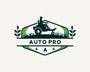 Farming Tractor Harvest Field logo