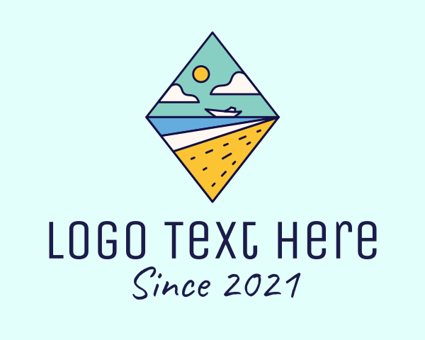 Beach logo example 1