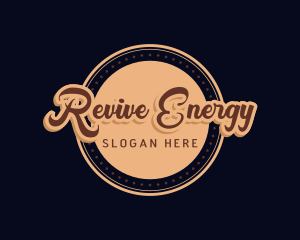 Retro Cursive Diner logo design