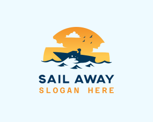 Ocean Boat Yacht logo design