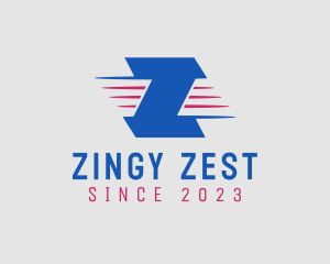 Delivery Service Letter Z logo design