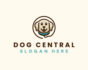 Dog Walker Leash logo design