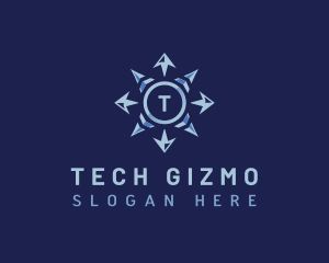 Arrow Tech Startup logo design