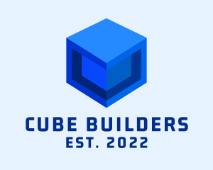 Gaming Esports Cube logo design