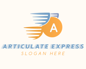 Express Circle Delivery logo design