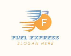 Express Circle Delivery logo design