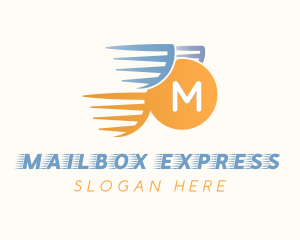 Express Circle Delivery logo design