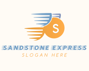 Express Circle Delivery logo design