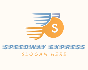 Express Circle Delivery logo design