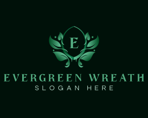 Natural Organic Leaf  logo design