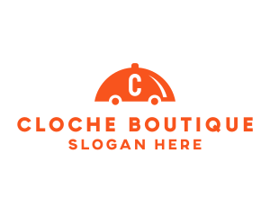 Food Catering Delivery Cloche logo design