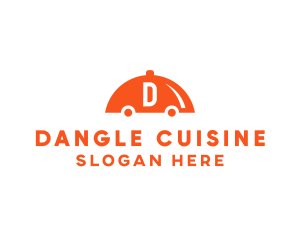 Food Catering Delivery Cloche logo design