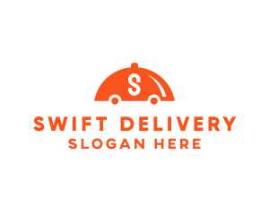 Food Catering Delivery Cloche logo design