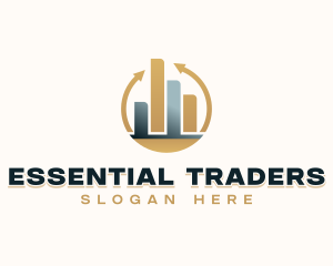 Finance Trader Investor logo design