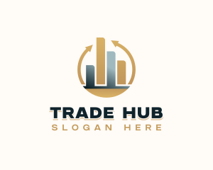 Finance Trader Investor logo design