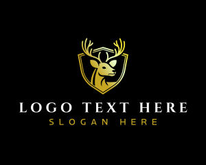 Deer Antler Shield logo