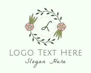Lettermark - Floral Event Styling Lettermark logo design