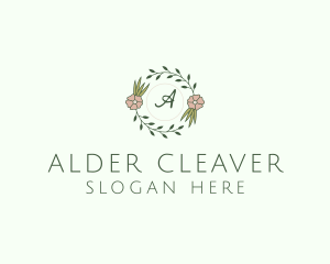 Floral Event Styling Lettermark logo design