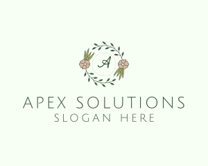 Floral Event Styling Lettermark logo design