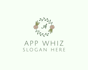 Floral Event Styling Lettermark logo design