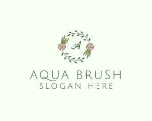 Floral Event Styling Lettermark logo design