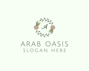 Floral Event Styling Lettermark logo design