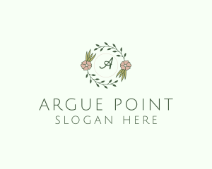 Floral Event Styling Lettermark logo design