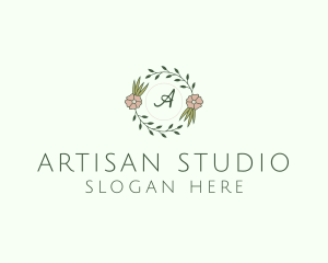 Floral Event Styling Lettermark logo design