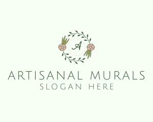 Floral Event Styling Lettermark logo design