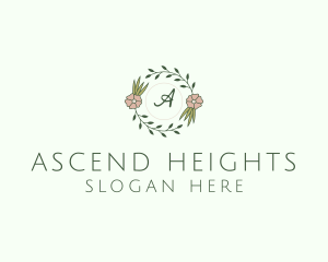 Floral Event Styling Lettermark logo design