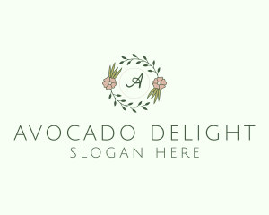 Floral Event Styling Lettermark logo design