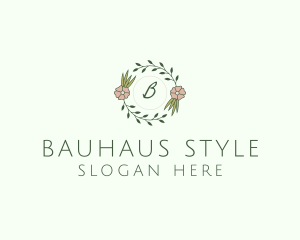 Floral Event Styling Lettermark logo design