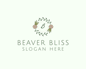 Floral Event Styling Lettermark logo design