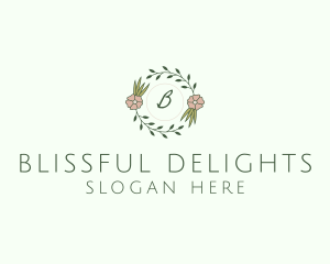 Floral Event Styling Lettermark logo design