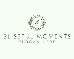 Floral Event Styling Lettermark logo design