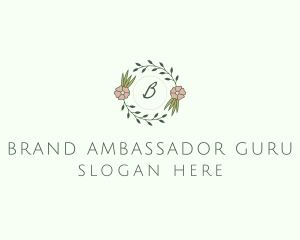 Floral Event Styling Lettermark logo design