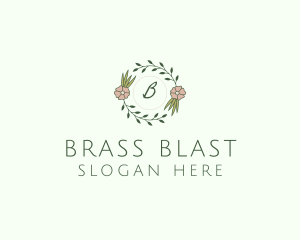 Floral Event Styling Lettermark logo design