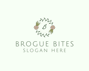 Floral Event Styling Lettermark logo design