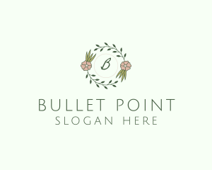 Floral Event Styling Lettermark logo design