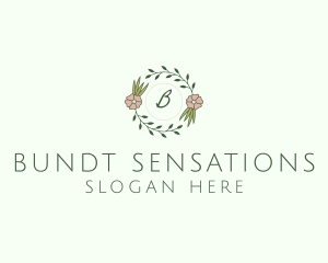 Floral Event Styling Lettermark logo design