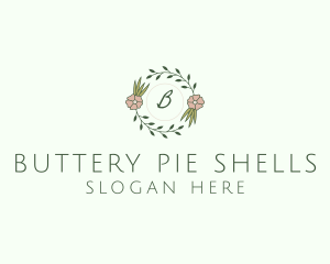 Floral Event Styling Lettermark logo design