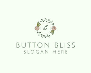 Floral Event Styling Lettermark logo design