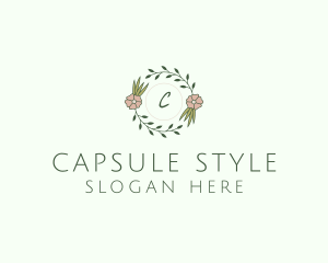 Floral Event Styling Lettermark logo design