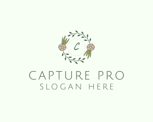 Floral Event Styling Lettermark logo design