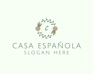 Floral Event Styling Lettermark logo design